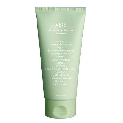 Очищающий пенка для лица — Abib Acne Foam Cleanser Heartleaf Foam