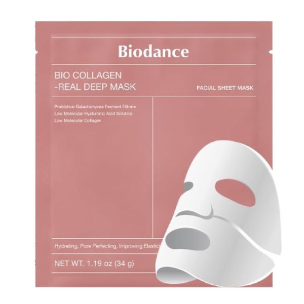 Ночная гидрогелевая маска с коллагеном — Biodance Bio-Collagen Real Deep Mask 1 pack