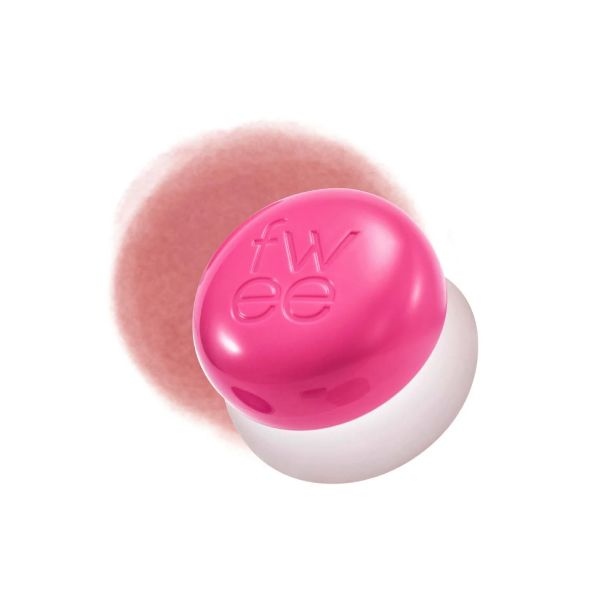 Вельветовый бальзам для губ и щёк — fwee Lip&Cheek Blurry Pudding Pot (PK02 Skirt)