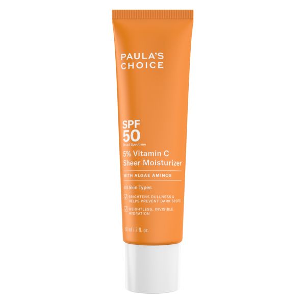 Легкий крем с SPF50 и 5% витамина С — Paula's Choice 5% Vitamin C Sheer Moisturizer SPF50