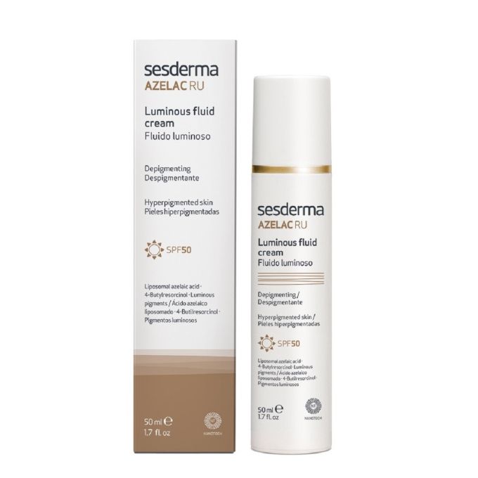 Эмульсия для сияния SPF 50 — Sesderma AZELAC RU Luminous Fluid Cream SPF 50