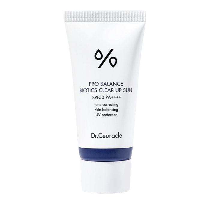 Солнцезащитный крем с пробиотиками — Dr.Ceuracle Pro Balance Biotics Clear Up Sun SPF 50+ PA++++