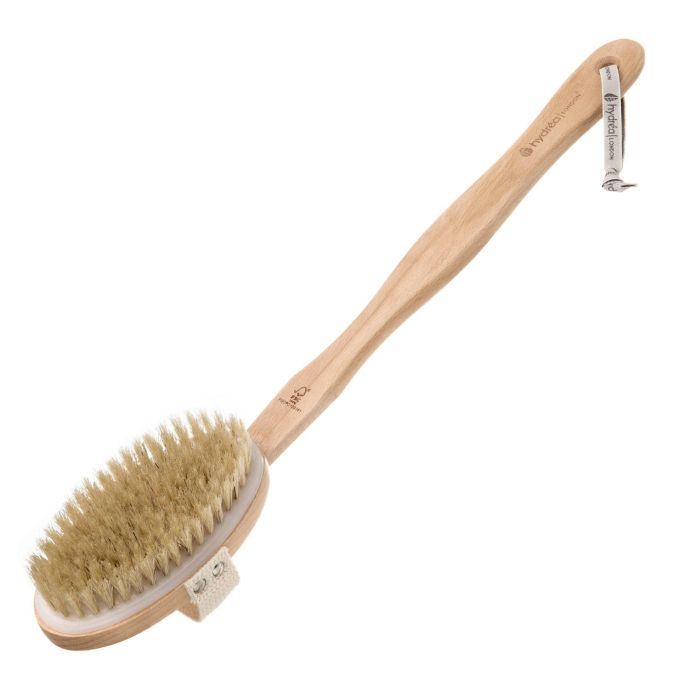 Отшелушивающая щетка для тела средней жесткости — Hydrea Body Brush with Natural Bristles